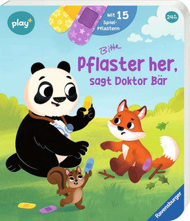 Ravensburger Pflaster her, sagt Doktor Bär – mit 15 Stickern