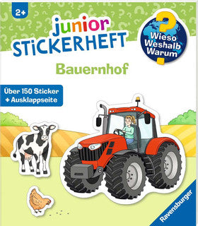 Ravensburger junior-Stickerheft Bauernhof – über 150 Sticker