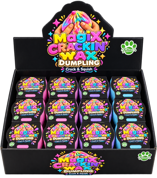 MagiX Crackin’ Wax Dumpling 5,5 cm – 1 Design zufällig