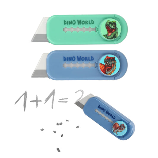Dino World Radierer - Cooles Schulzubehör für kleine Dino-Fans