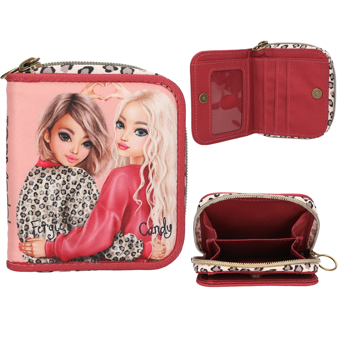 TOPModel Portemonnaie LEOHEART - Stylisches Leo-Design