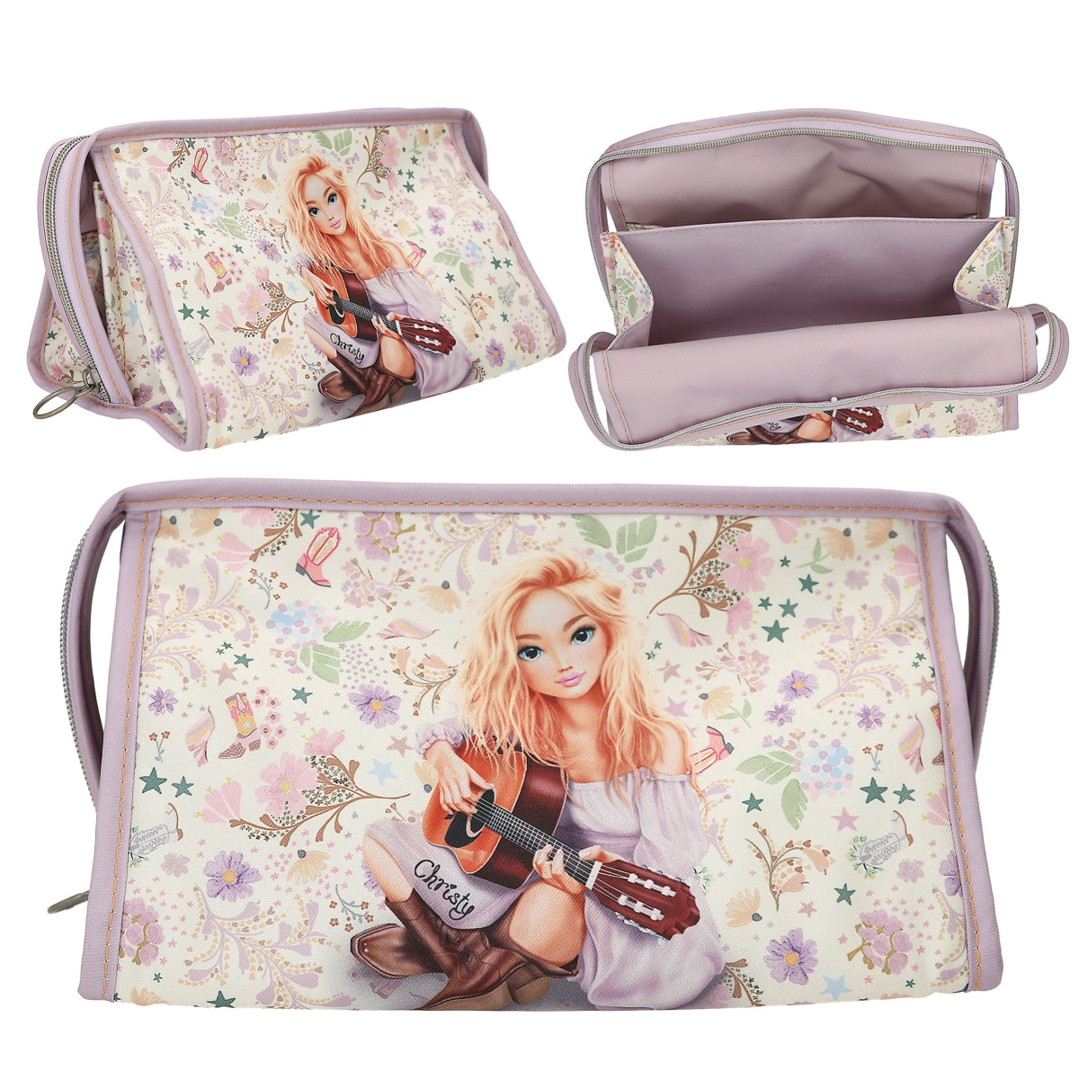TOPModel Cowgirl Allzwecktasche - Multifunktionale Kosmetik- & Stiftetasche