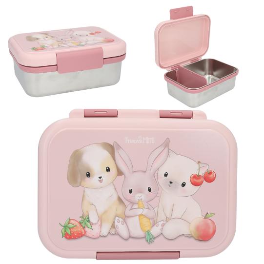 Princess Mimi Brotdose Edelstahl 1L - BPA-frei & auslaufsicher