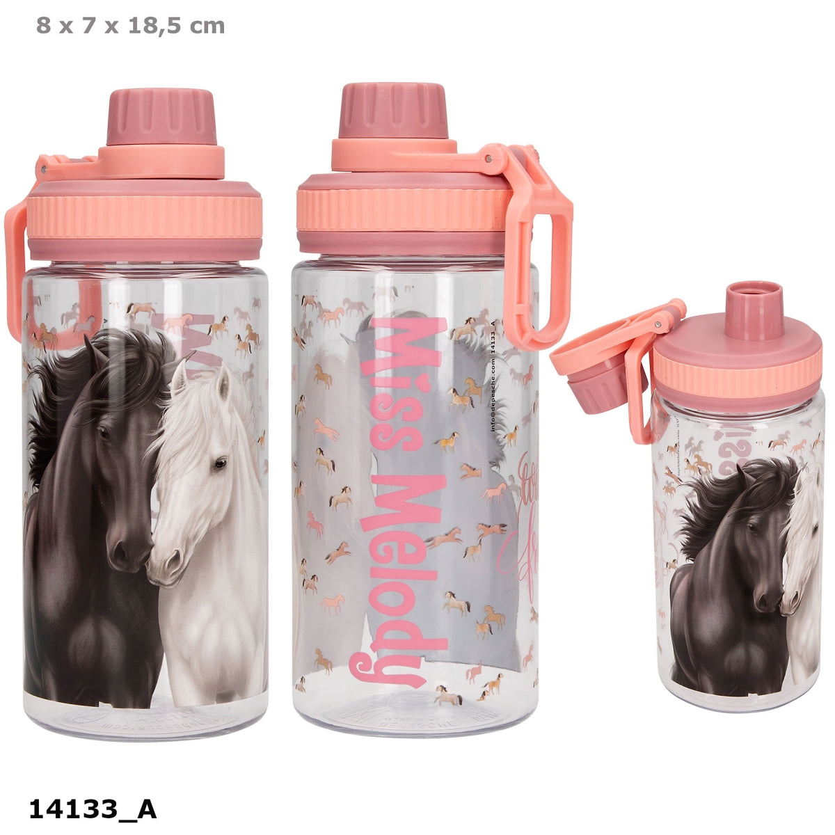 Miss Melody Trinkflasche BLOSSOM PONY 500 ml – Tritan