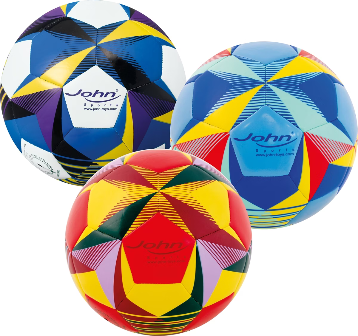 John Fußball Fighter Gr. 5 Ø22 cm WM 2026 – 1 aus 3 zufällig