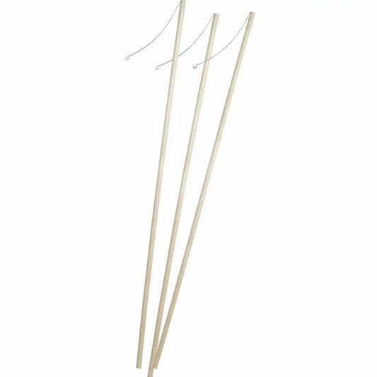 Premium Laternenstab aus Holz 57cm - Perfekt fĂŒr Sankt Martin & LaternenumzĂŒge