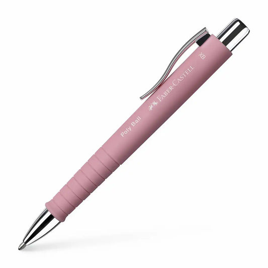FABER-CASTELL Kugelschreiber Poly Ball XB rosé