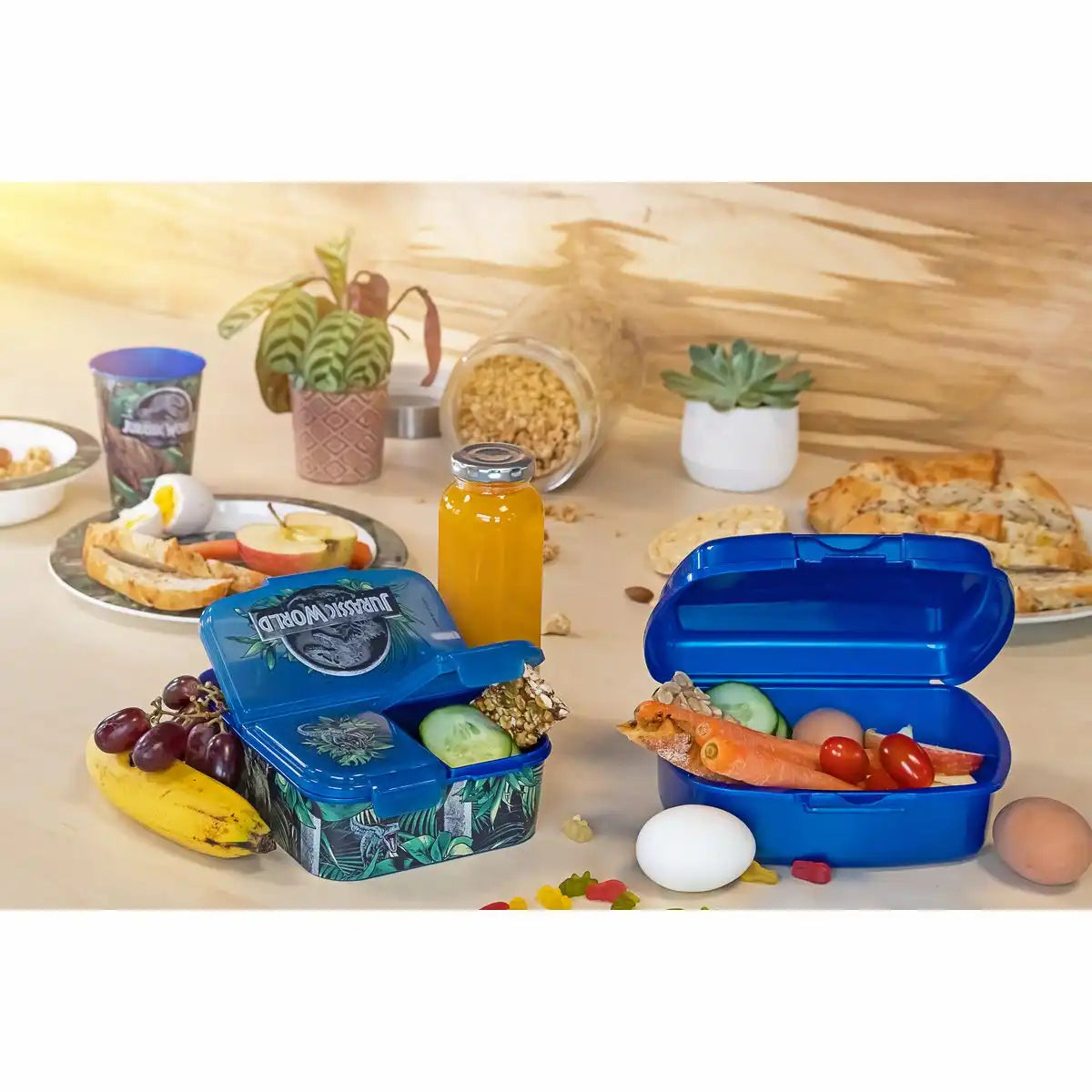 Jurassic World Brotdose Urban - Dino Lunchbox für Kinder