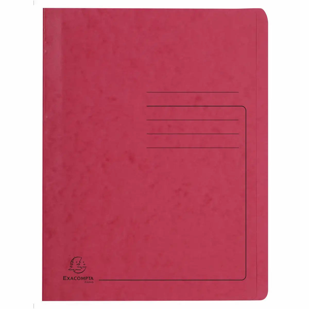 ExaClair Colorspan Schnellhefter rot DIN A4 - Premium Büroorganisation