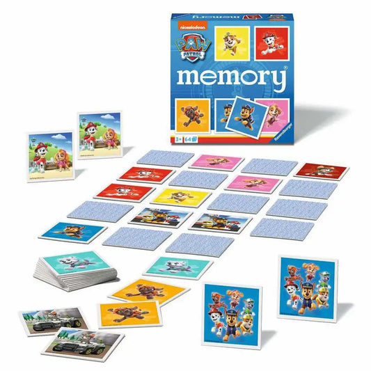 Ravensburger Memory PAW PATROL - Gedächtnisspiel für Kinder ab 3 Jahren
