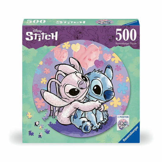 Ravensburger Disney Lilo & Stitch Puzzle - 500 Teile mit exklusivem Poster - Stitch Sammleredition
