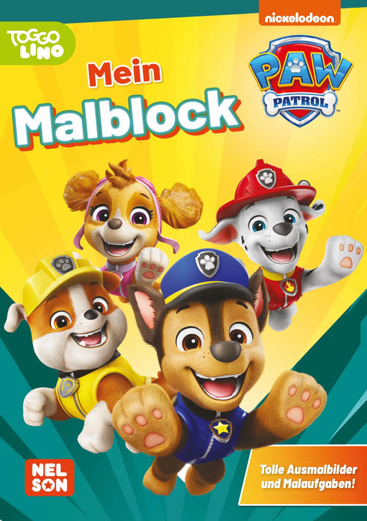 PAW Patrol Mein Malblock - Kreatives Malbuch für Kinder