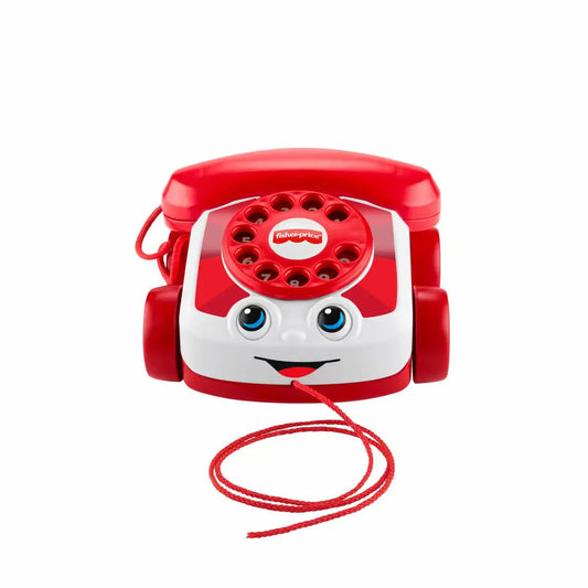 Fisher-Price Telefon Mattel 80th Anniversary Ruby Red Chatter Phone