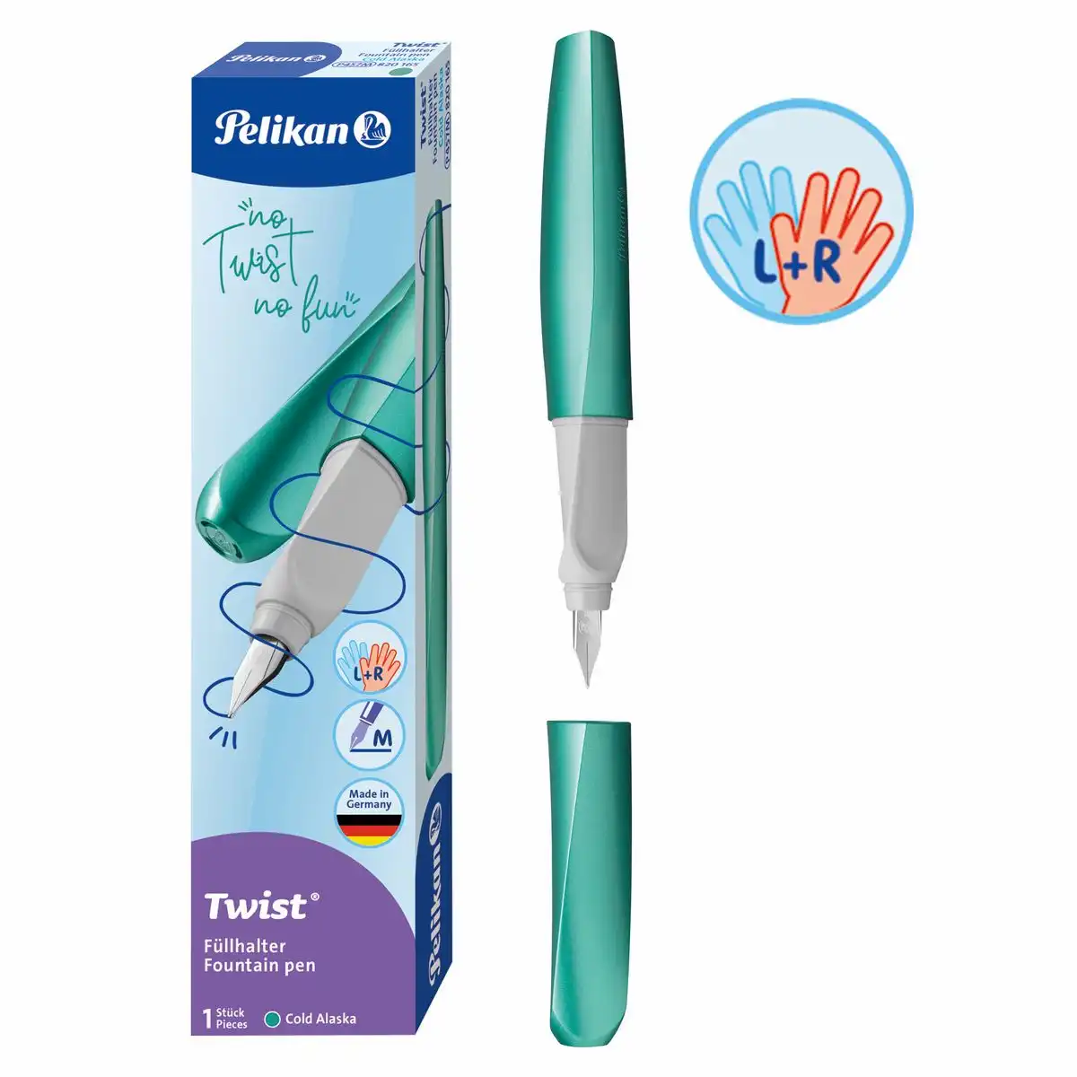 Pelikan Twist Füller M cold alaska