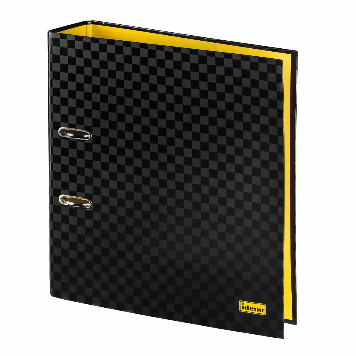 Idena Premium Ordner Schwarz DIN A4 - Robuste 7,4cm Rückenbreite für perfekte Organisation
