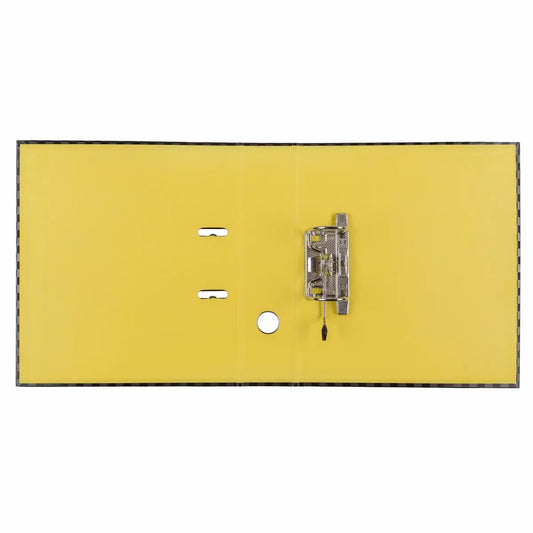 Idena Premium Ordner Schwarz DIN A4 - Robuste 7,4cm Rückenbreite für perfekte Organisation