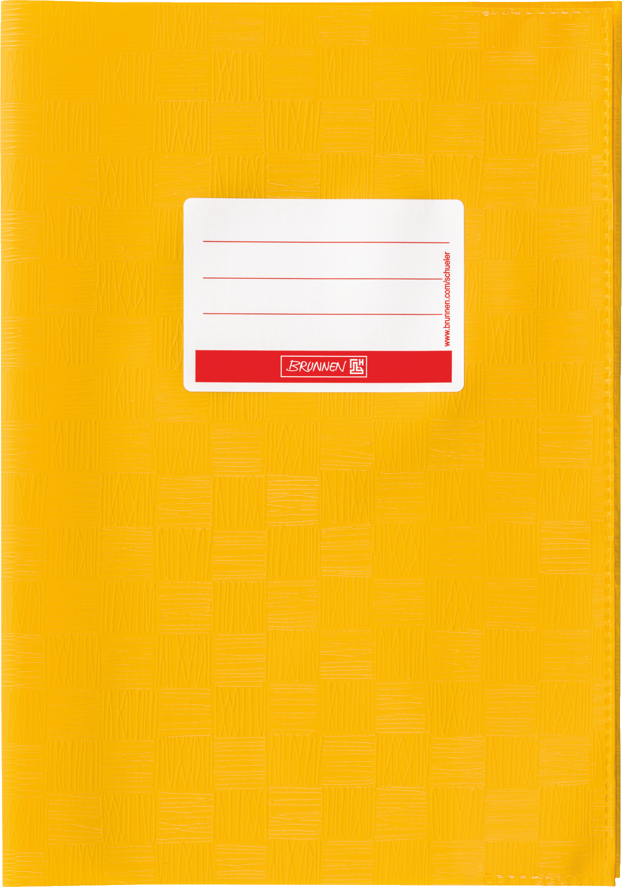 Premium Hefthülle A5 - Goldgelb mit Strukturprägung