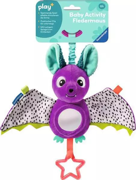 Baby Activity Fledermaus - Interaktives Lernspielzeug für Babys ab 6 Monaten