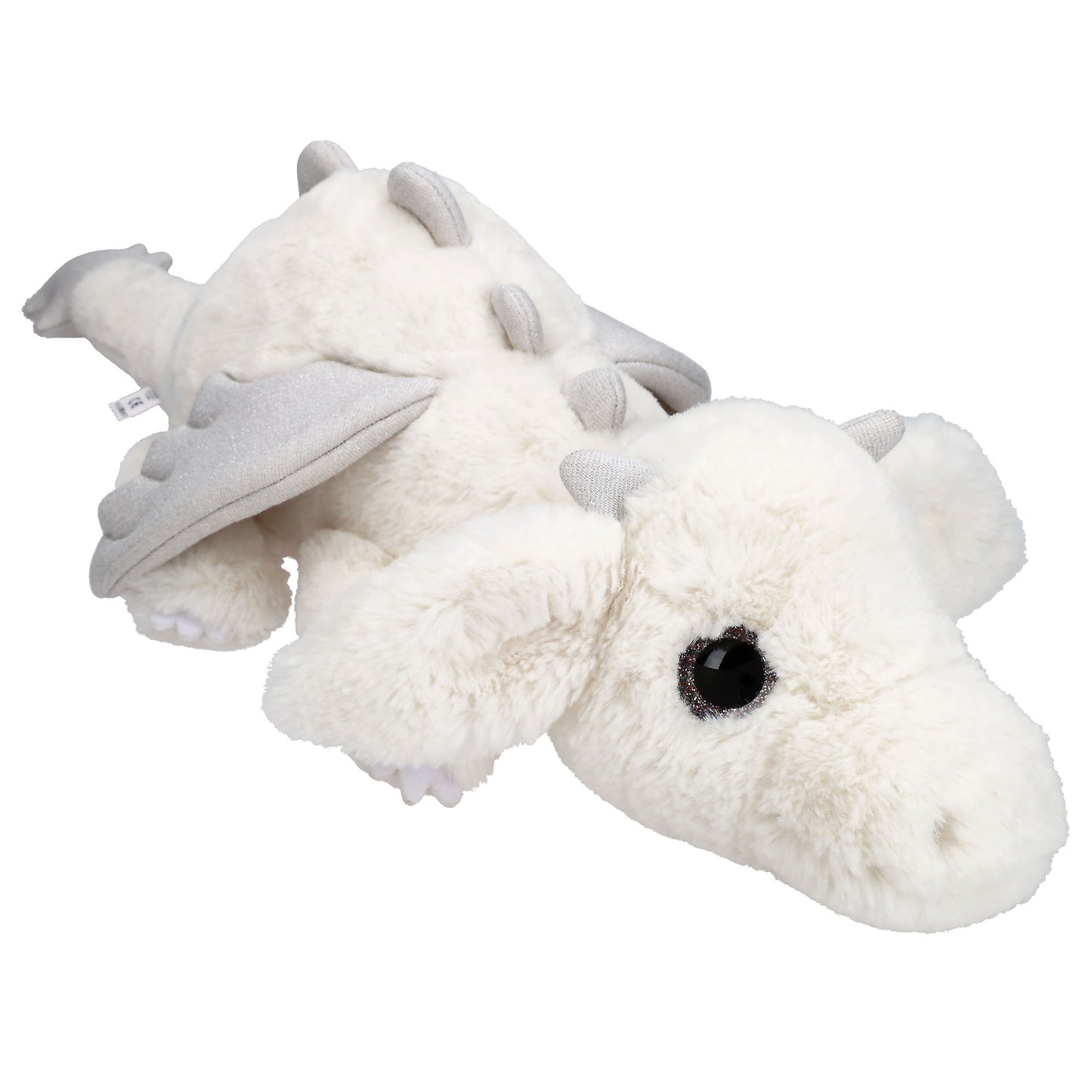 SNUKIS Plüschdrache, weiß, 65 cm