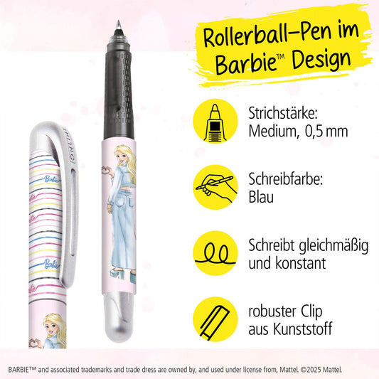ONLINE College Rollerball Pen Barbie Design