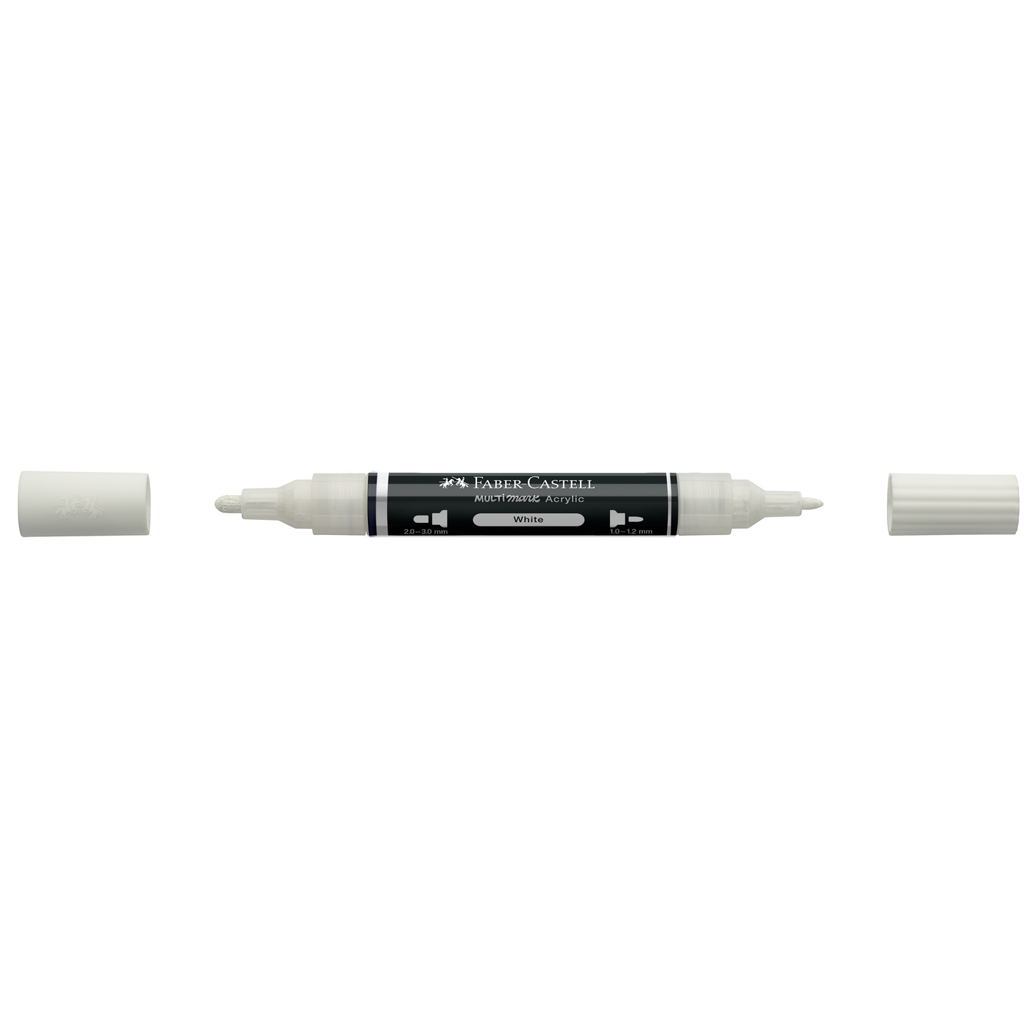 Faber-Castell Multimark Acrylic Marker – Farbe: Weiss / White