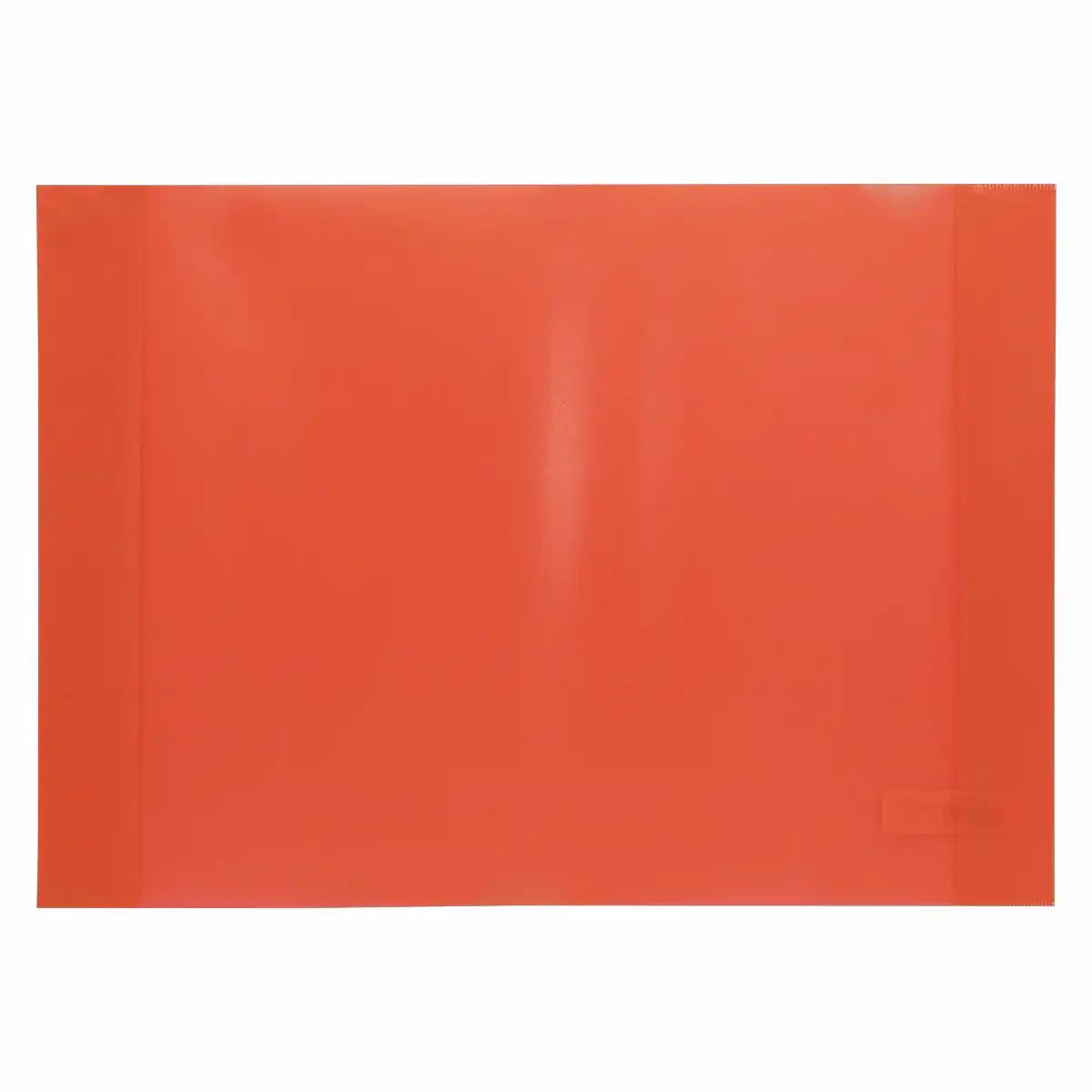 Idena Heftschoner Kunststoff 120 µm transparent rot DIN A4