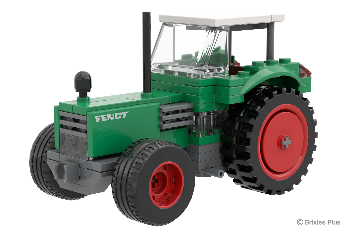 Bausteinsatz Brixies Plus Fendt 105 Classic Club Collection grün