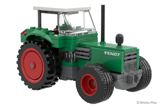 Bausteinsatz Brixies Plus Fendt 105 Classic Club Collection grün