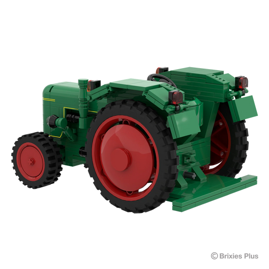 Bausteinsatz Brixies Plus Fendt Dieselross F28 Classic Club Collection grün