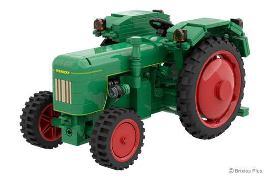 Bausteinsatz Brixies Plus Fendt Dieselross F28 Classic Club Collection grün