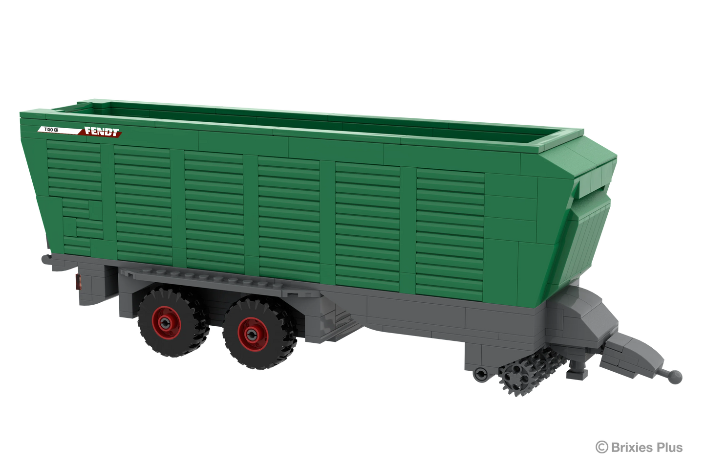Bausteinsatz Brixies Plus Fendt Tigo XR grün