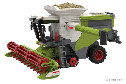 BRIXIES Plus Mähdrescher CLAAS LEXION 8900 TERRA TRAC inkl. Anhänger