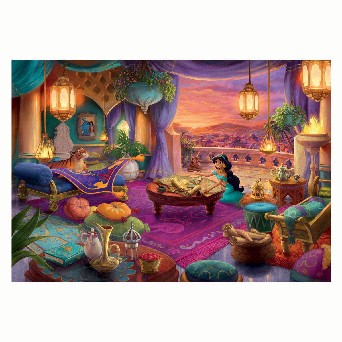 Clementoni Puzzle 500 Teile Disney Princess Jasmin Ever After