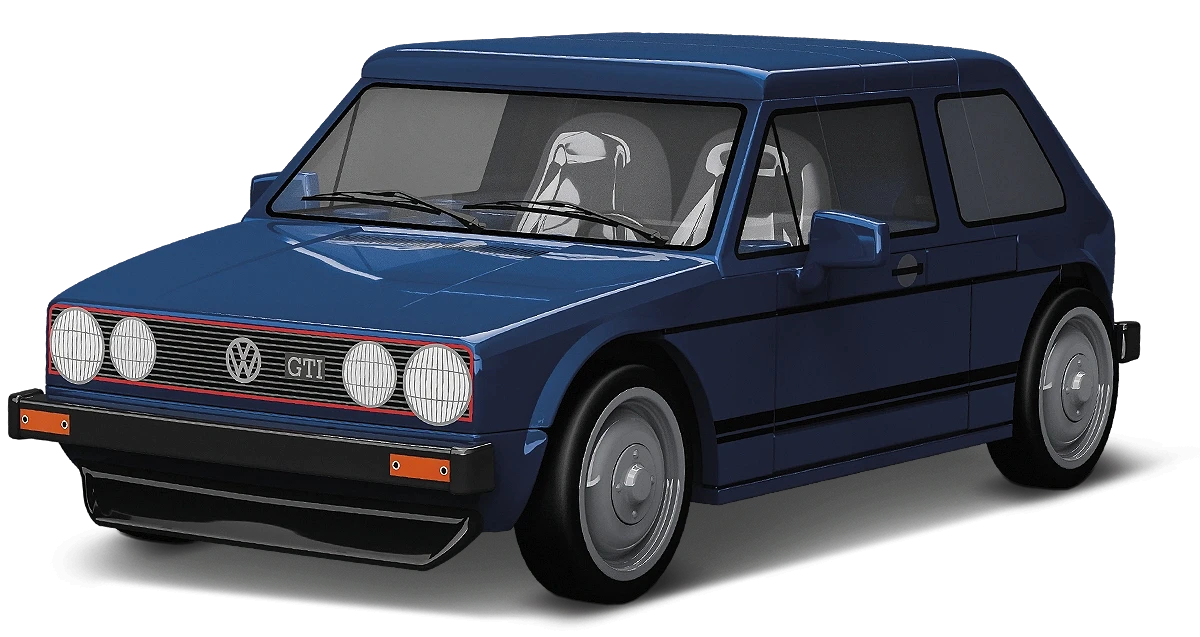 COBI Volkswagen Golf GTI (1976-1983) - Klassiker Bausatz 68 Teile