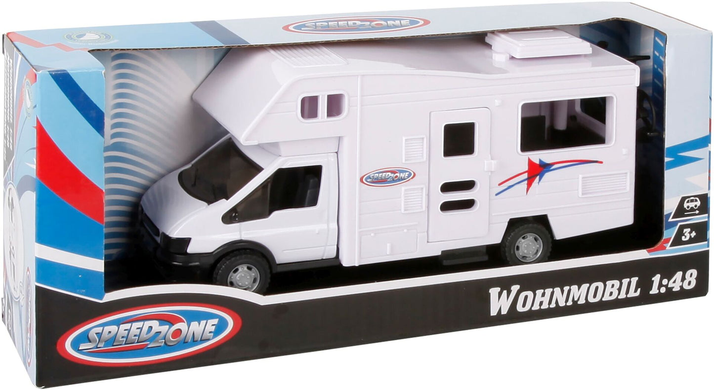 Speedzone Wohnmobil Modellauto 1:48 - Detailgetreues Sammlerobjekt