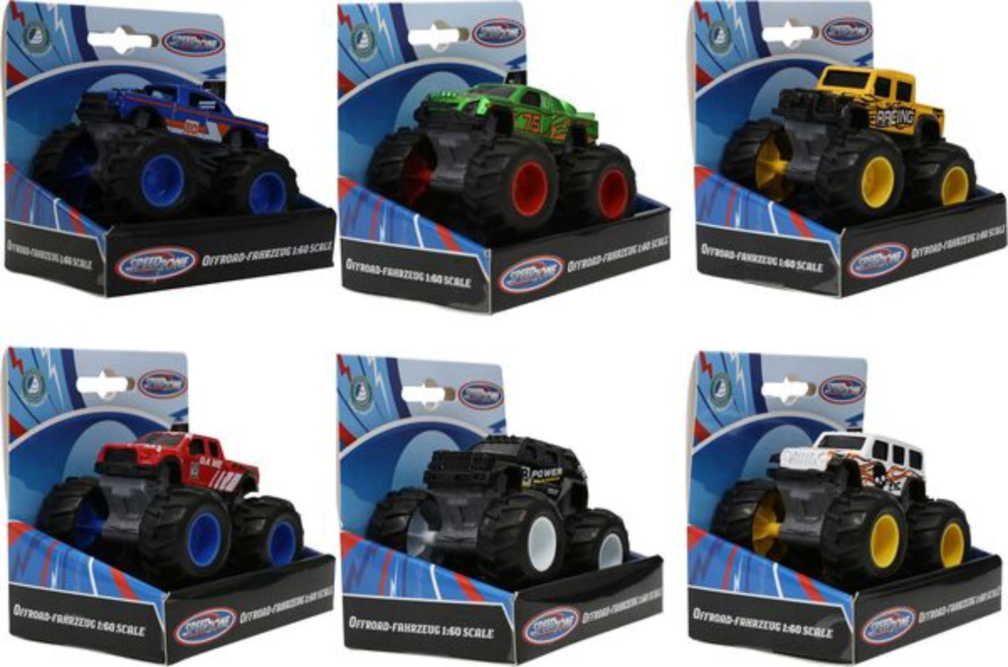 SZ D/C Offroad Fahrzeug mit Friktionsantrieb - Speedzone Spielzeugauto