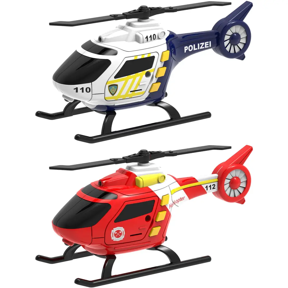 Speedzone Einsatzhubschrauber mit Sound- Polizei o. Feuerwehr