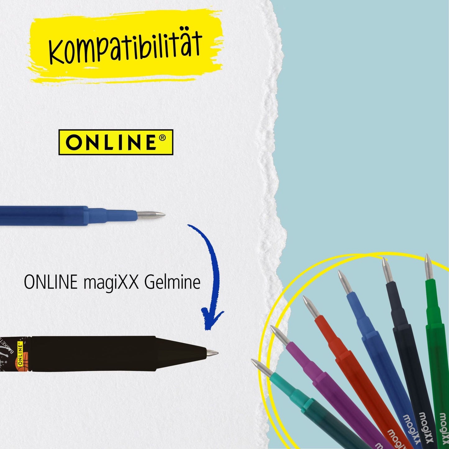 ONLINE Tintenroller magiXX Fun Charming Lemur - radierbar