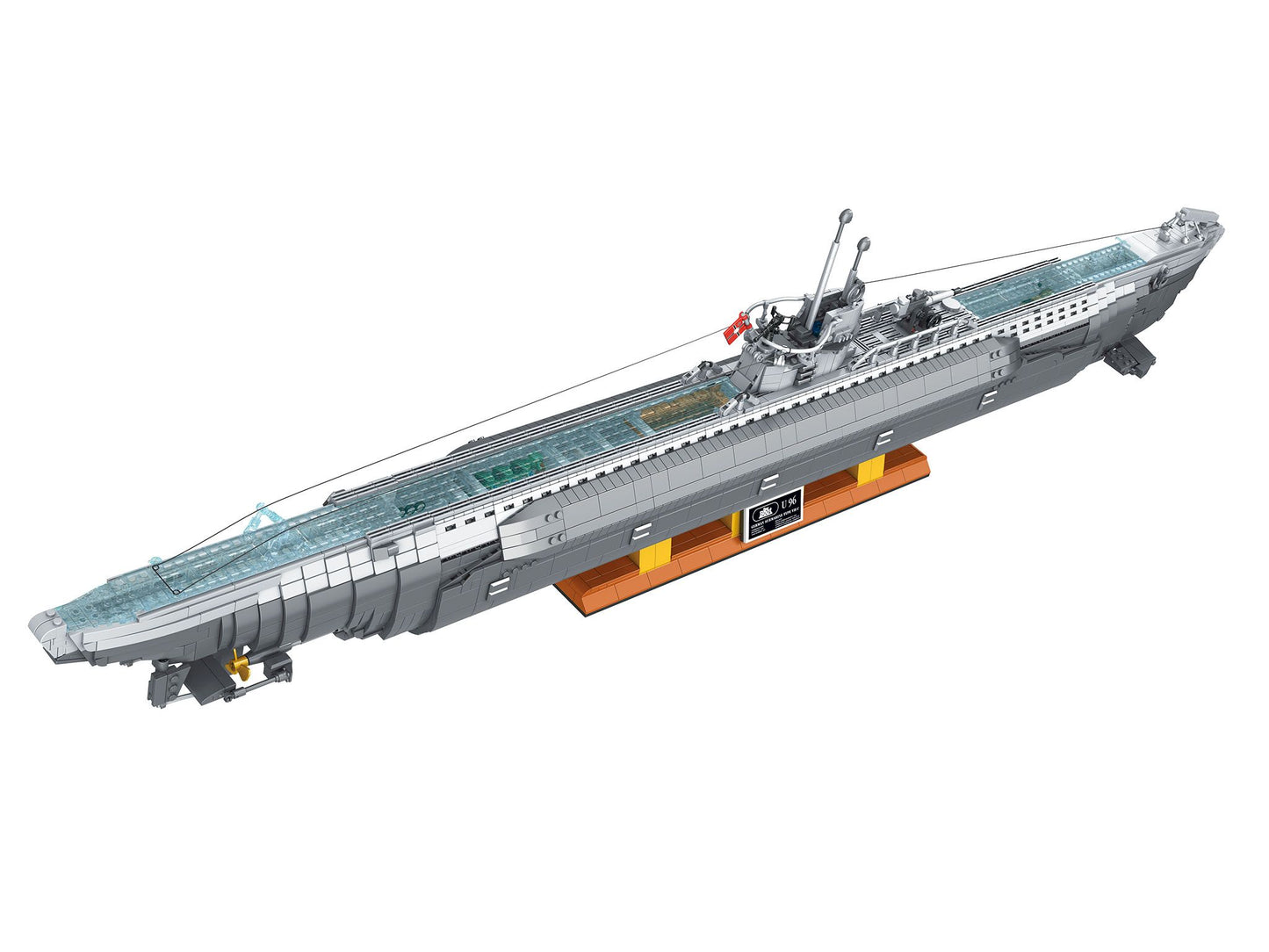 Revell U-96 'Das Boot' - Legendäres U-Boot Modell mit 6400+ Teilen (1:56)