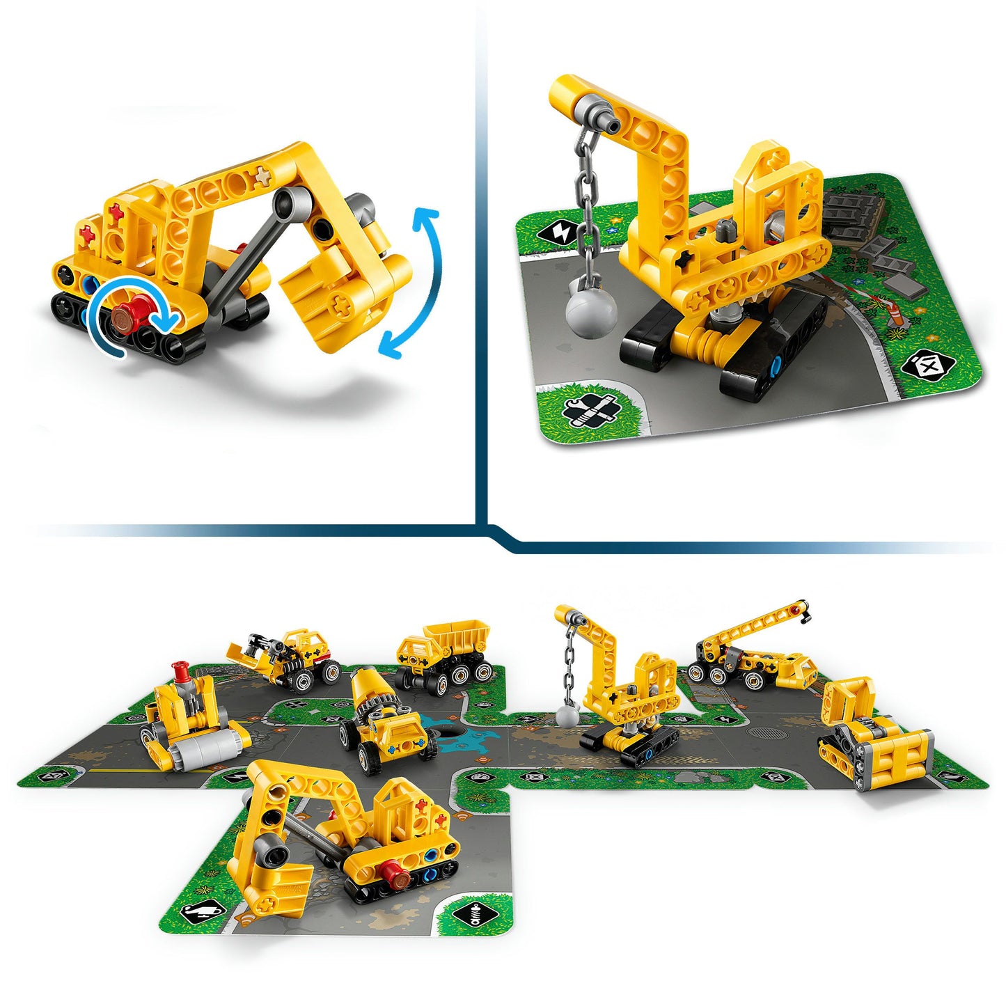 LEGO Technic Mächtige Maschinen 42233 – 1 von 8, zufällig