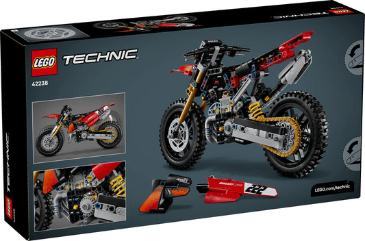 LEGO Technic Ducati Desmo450 MX Motorrad 42238 | 457 Teile