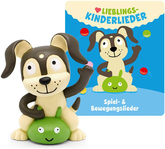 Tonie Spiel- & Bewegungslieder - 23 Songs für aktiven Hörspaß ab 3 Jahren