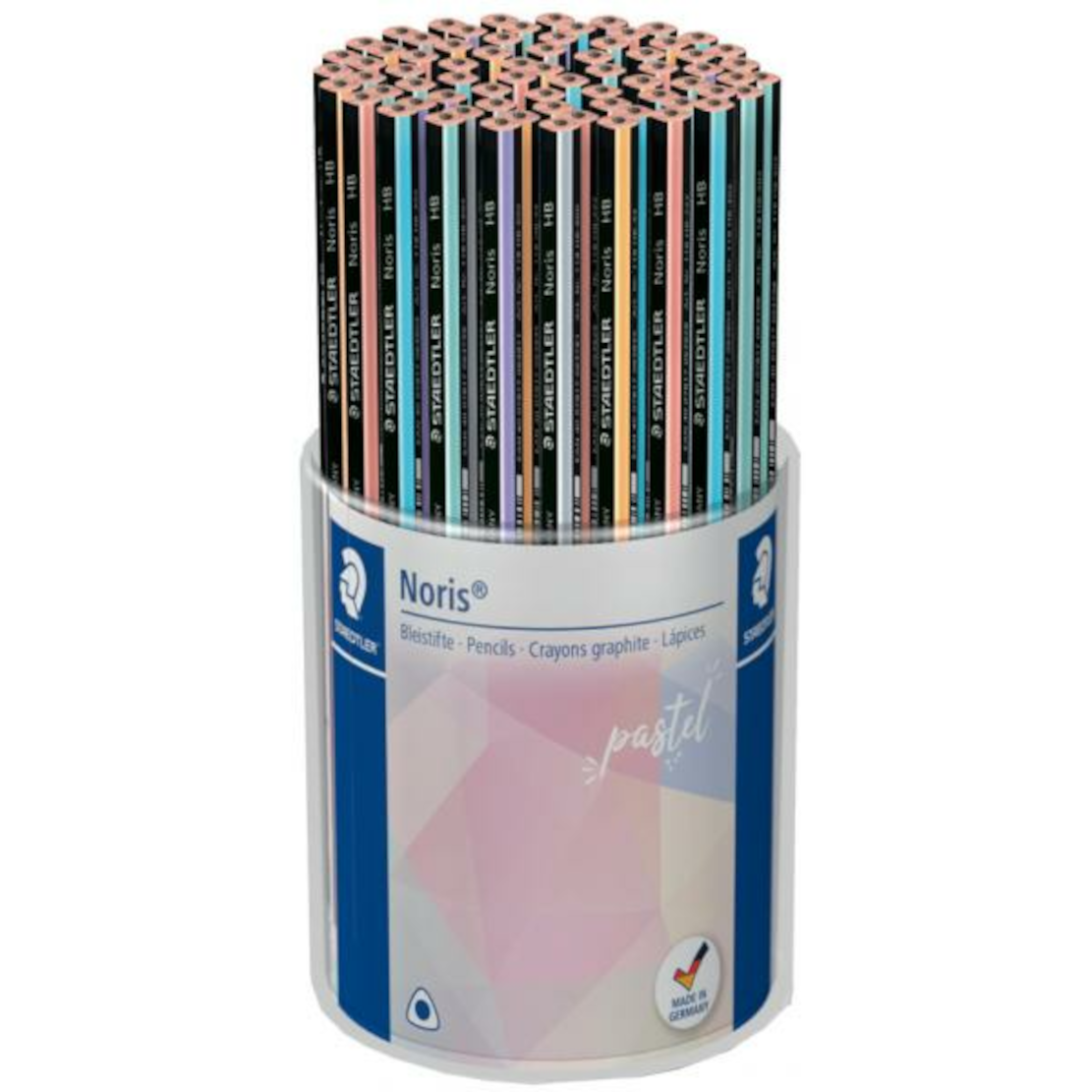 STAEDTLER Noris Bleistift HB Gelb/Schwarz bruchfest
