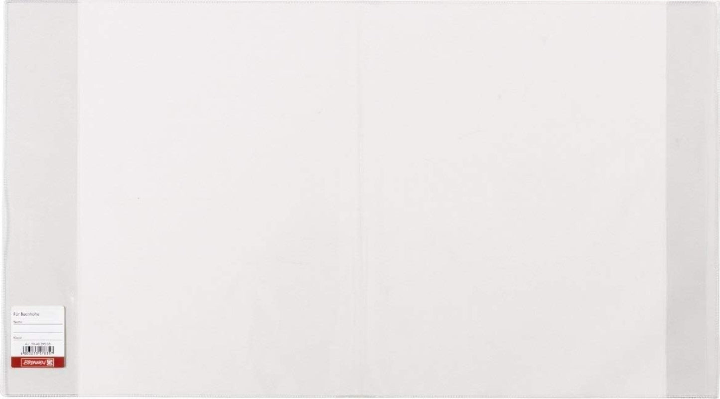 BRUNNEN Buchschoner transparent, PVC-Folie, 267 mm