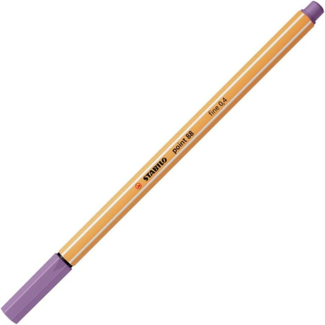 STABILO point 88 Fineliner - Grauviolett - Präzise Linienführung für Profis