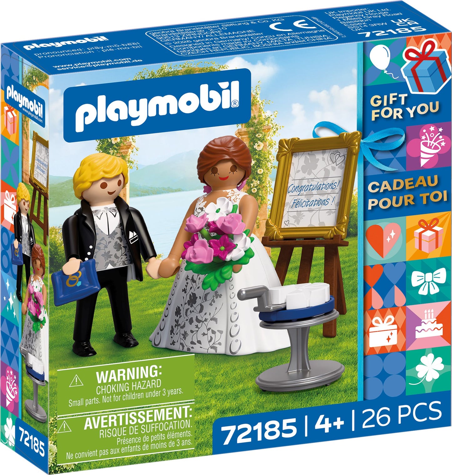 PLAYMOBIL® Hochzeit – Brautpaar, Torte & Bilderrahmen