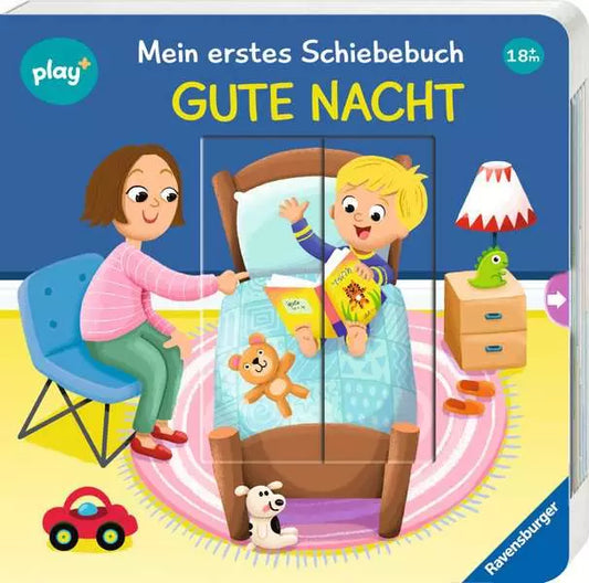 Ravensburger Schiebebuch: Gute Nacht - Interaktives Bilderbuch für Kleinkinder