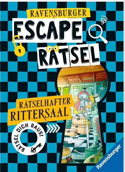 Escape Room Rätselbuch: Rätselhafter Rittersaal - Interaktives Abenteuer ab 8 Jahren