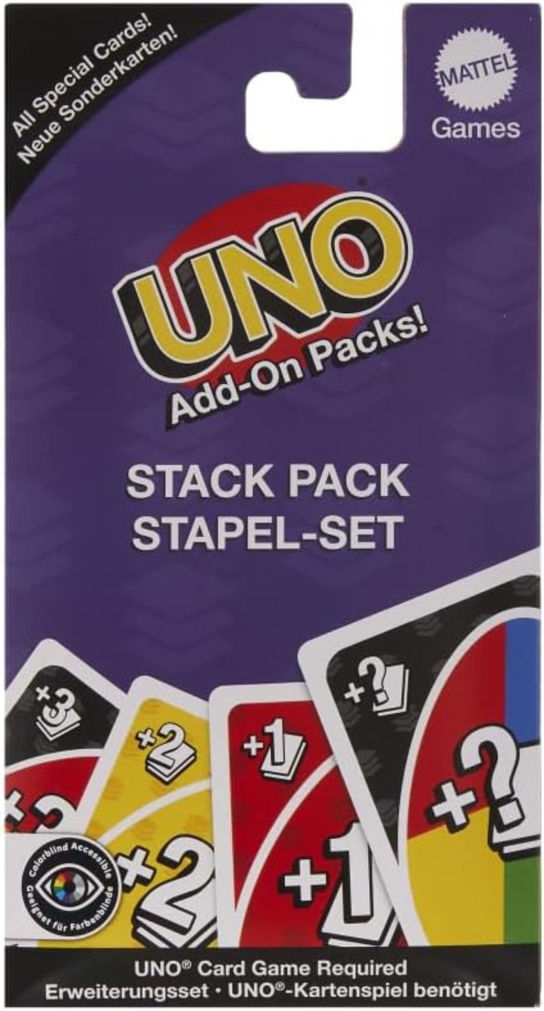 Mattel UNO Speed Pack lila