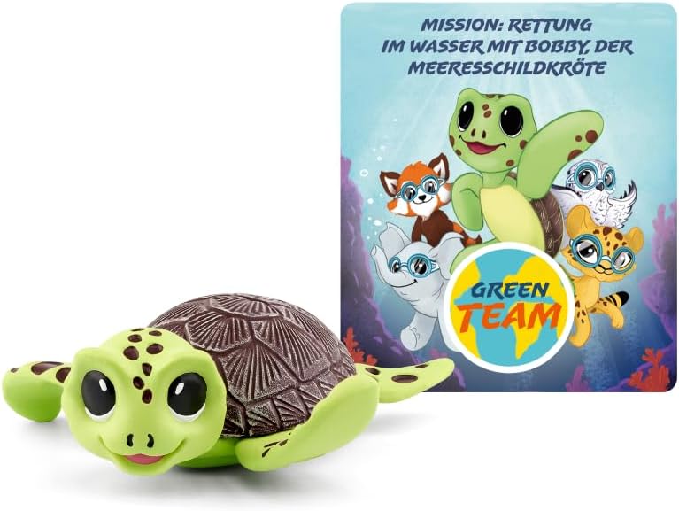 tonies Hörfigur für Toniebox - Green Team Mission: Rettung im Wasser mit Bobby der Meeresschildkröte